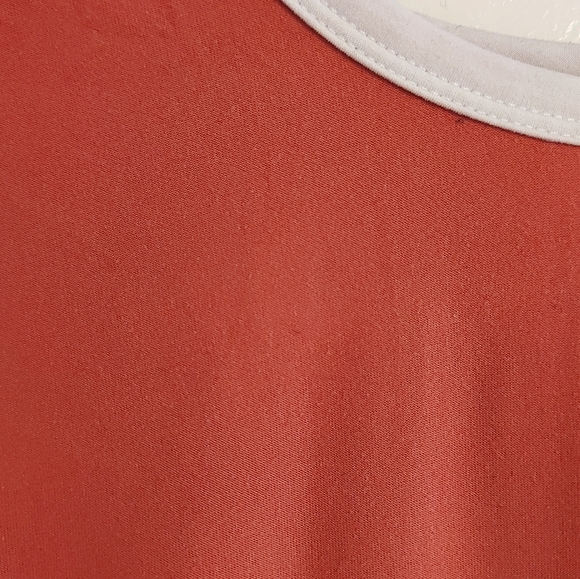 Ringer Tee (From Ardene, Pastel Pink, Size: Small-Petite) - Picture 7 of 7